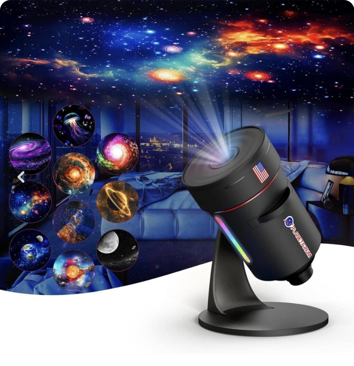 پروژکتور ستاره‌ای و کهکشانی کیهان