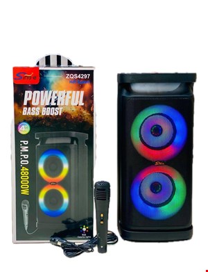 اسپیکر بلوتوثی دبل 4 اینچ مدل ZQS-4297