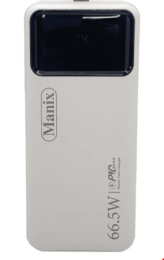 پاوربانک 50هزار سوپرفست شارژ MANIX PD-MX705