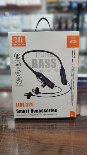 هندزفری گردنی بلوتوثی JBL مموری خور LIVE-271