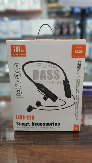 هندزفری گردنی بلوتوثی JBL مموری خور LIVE-270