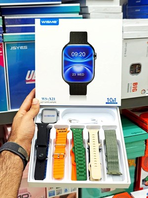 ساعت هوشمند طرح اپل واچ مدل WS-X21 ده بند