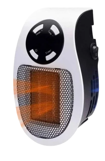 بخاری برقی پرتابل فن دار با تایمر و ترموستات